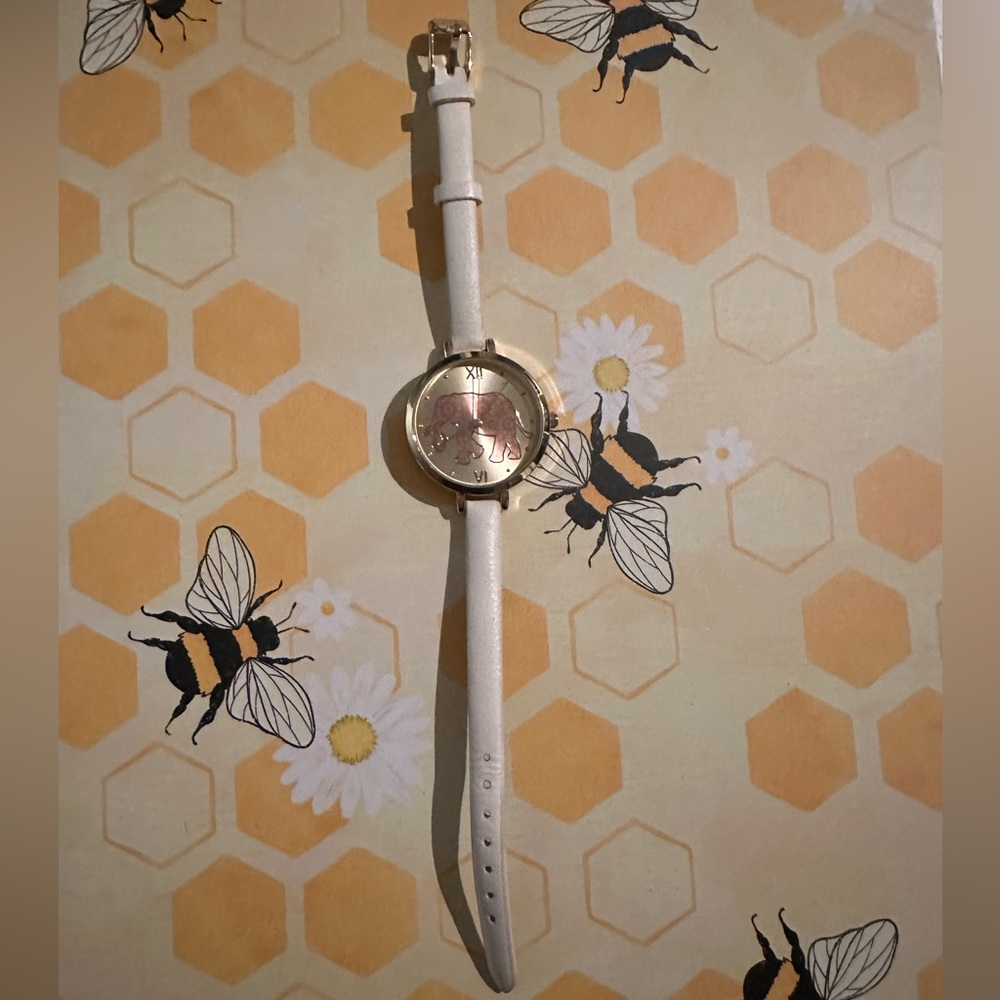 Elephant analog watch
